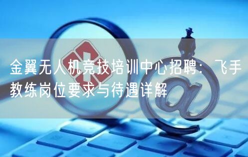 金翼无人机竞技培训中心招聘：飞手教练岗位要求与待遇详解