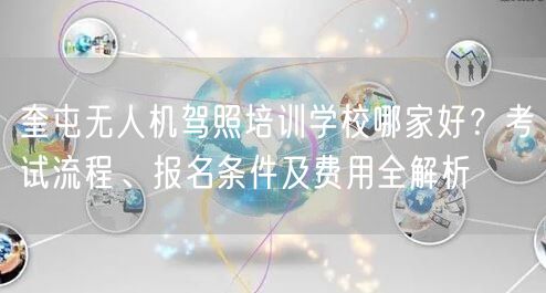 奎屯无人机驾照培训学校哪家好？考试流程、报名条件及费用全解析