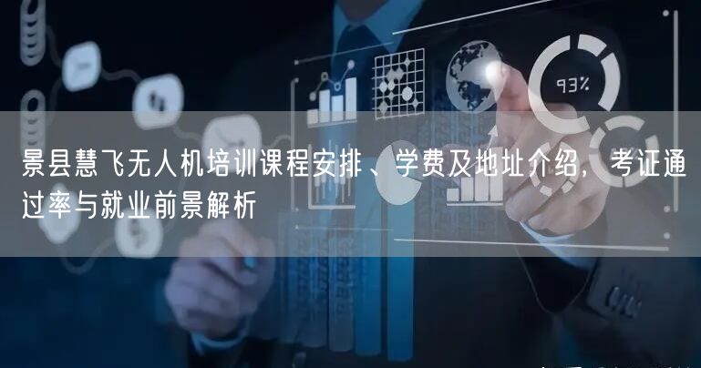 景县慧飞无人机培训课程安排、学费及地址介绍，考证通过率与就业前景解析