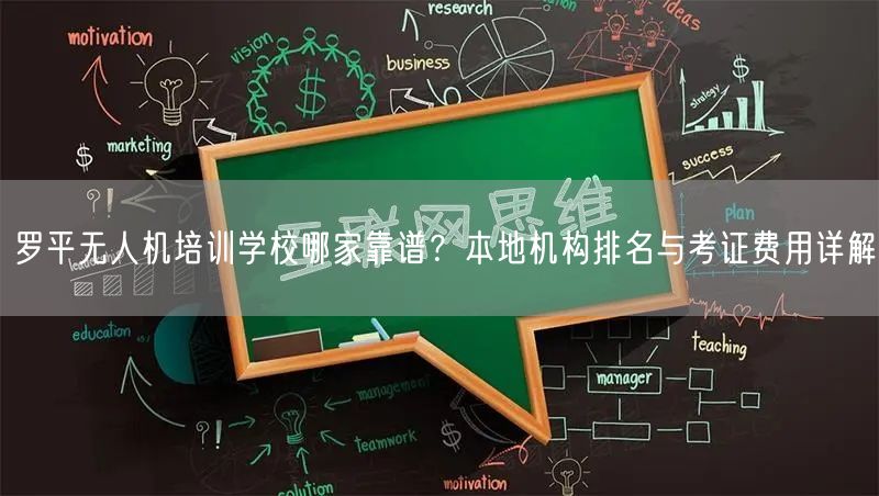 罗平无人机培训学校哪家靠谱？本地机构排名与考证费用详解