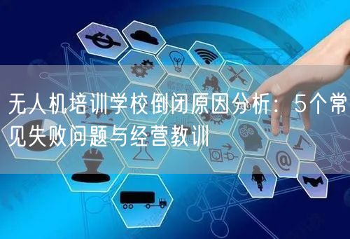 无人机培训学校倒闭原因分析：5个常见失败问题与经营教训