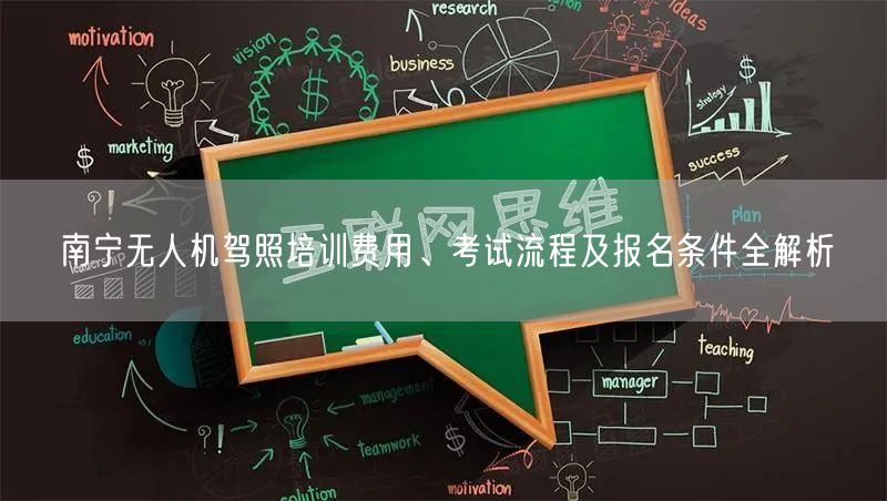 南宁无人机驾照培训费用、考试流程及报名条件全解析