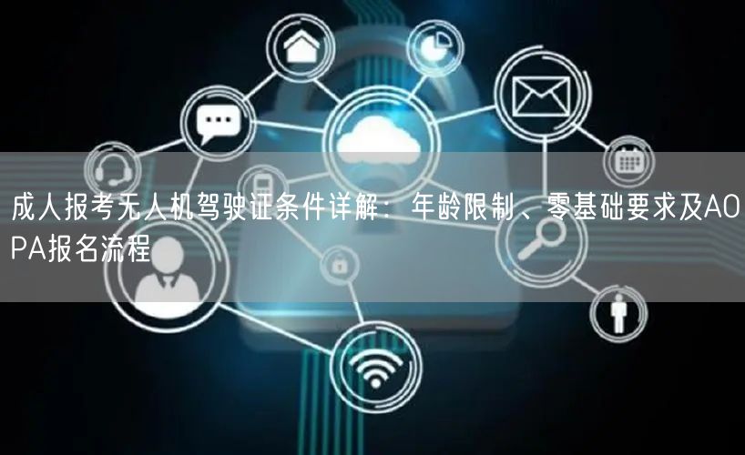 成人报考无人机驾驶证条件详解：年龄限制、零基础要求及AOPA报名流程