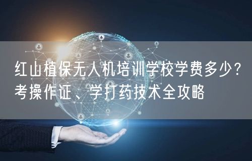 红山植保无人机培训学校学费多少？考操作证、学打药技术全攻略