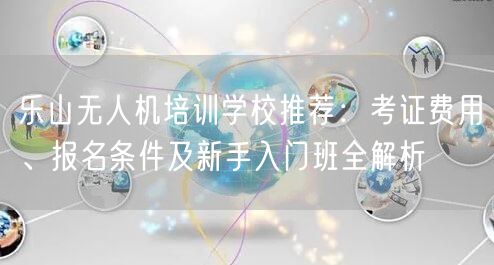 乐山无人机培训学校推荐：考证费用、报名条件及新手入门班全解析