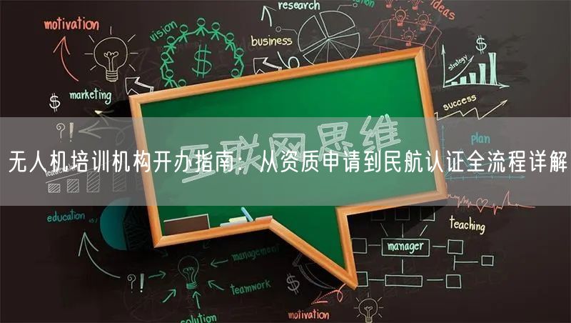 无人机培训机构开办指南:从资质申请到民航认证全流程详解 无人机培训机构开办指南:从资质申请到民航认证全流程详解