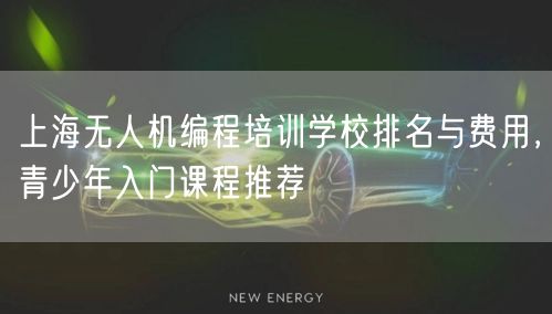 上海无人机编程培训学校排名与费用,青少年入门课程推荐 上海无人机编程培训学校排名与费用,青少年入门课程推荐
