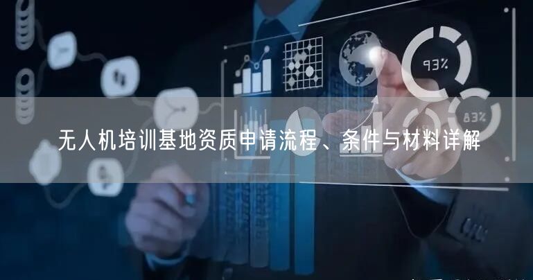 无人机培训基地资质申请流程、条件与材料详解