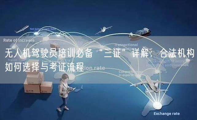无人机驾驶员培训必备“三证”详解：合法机构如何选择与考证流程
