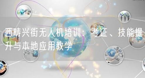 西畴兴街无人机培训：考证、技能提升与本地应用教学