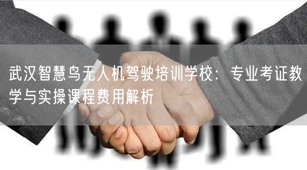 武汉智慧鸟无人机驾驶培训学校:专业考证教学与实操课程费用解析 武汉智慧鸟无人机驾驶培训学校:专业考证教学与实操课程费用解析
