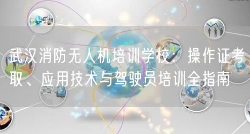 武汉消防无人机培训学校：操作证考取、应用技术与驾驶员培训全指南
